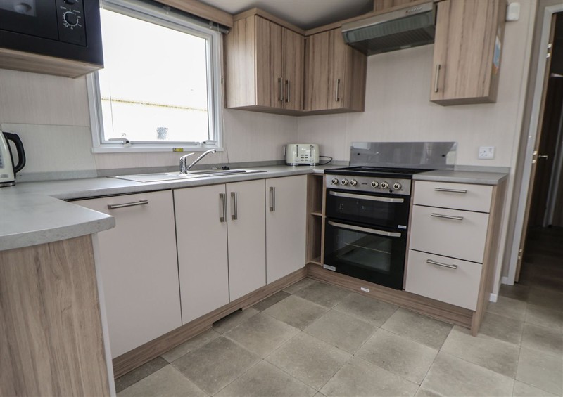 Kitchen at Caravan B8, Towyn