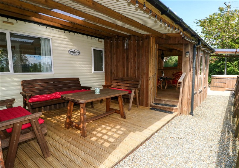 Outside Caravan Bryngwyn