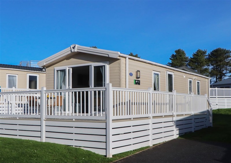 The swimming pool at Caravan C31 at Landscove Holiday Park, Brixham