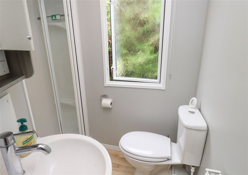 Bathroom at Caravan, Llangefni