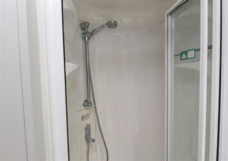 This is the bathroom at Caravan, Llangefni