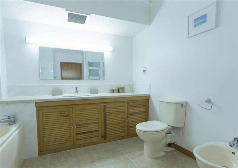 This is the bathroom at Carbis Bay View, Carbis Bay