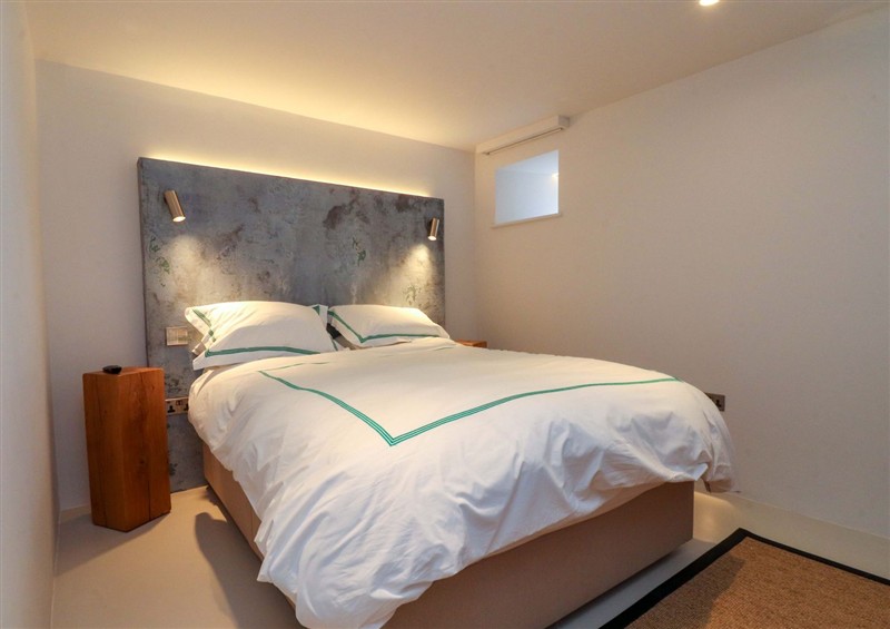 One of the bedrooms at Carden Laithe Barn, Cracoe