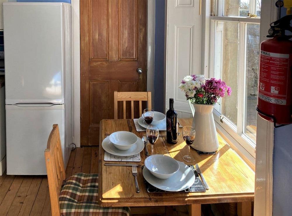 Kitchen/diner at Cardy Cottage in Lower Largo, Fife., Great Britain