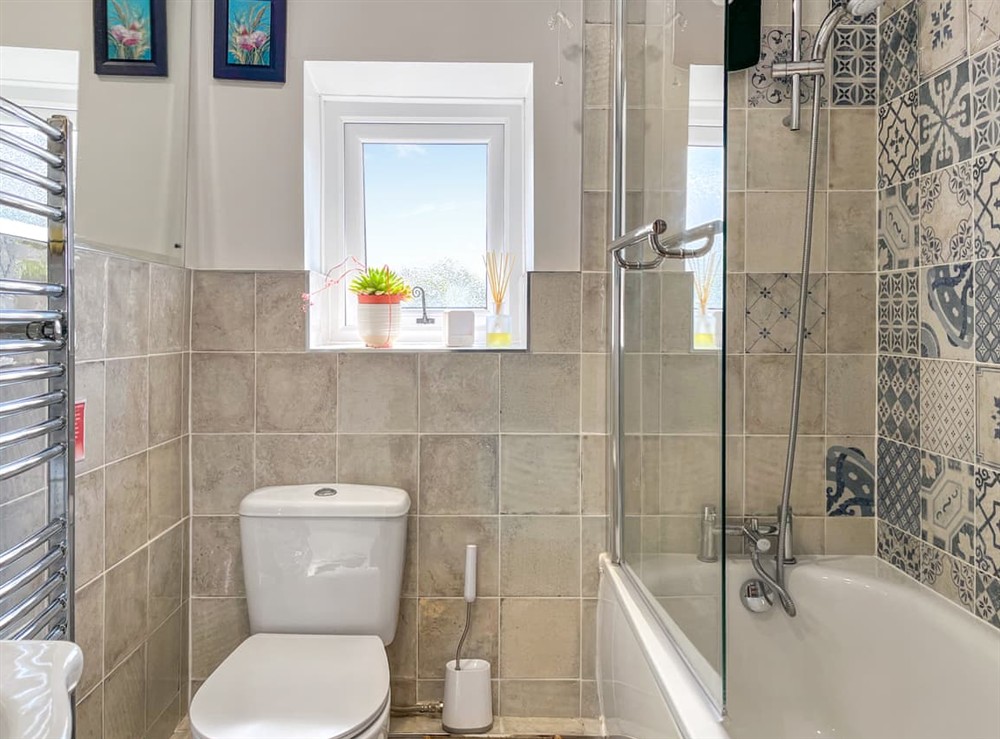 Bathroom at Caretakers Cottage in Melsonby, near Richmond, North Yorkshire