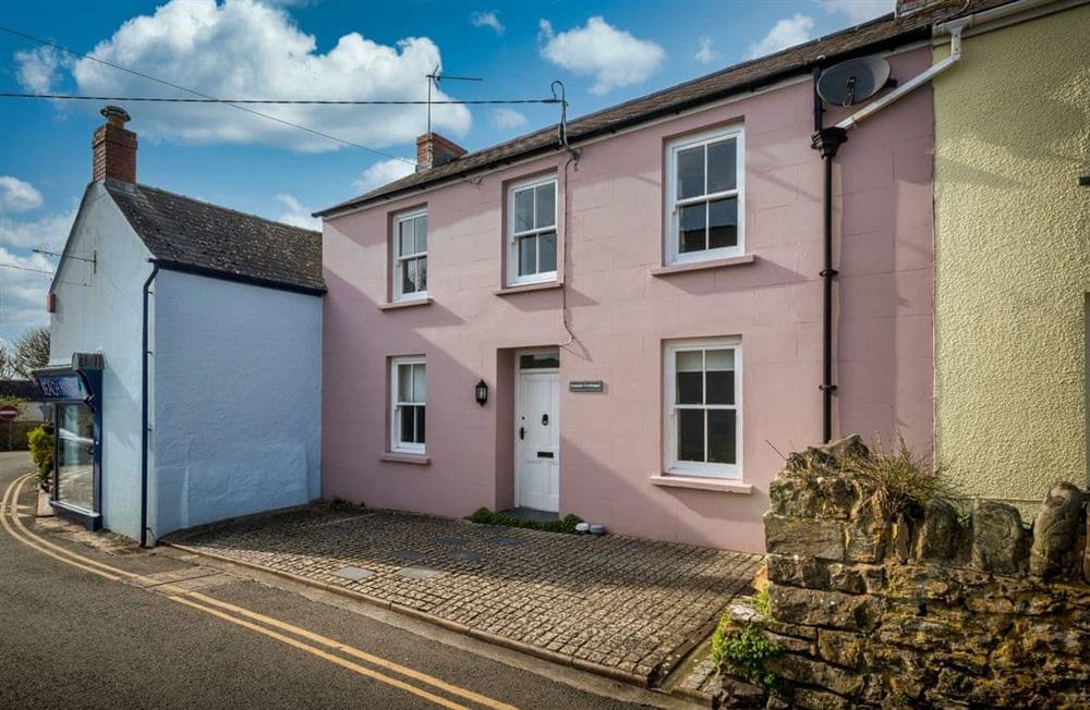 This is Carew Cottage at Carew Cottage in Manorbier, Pembrokeshire, Dyfed