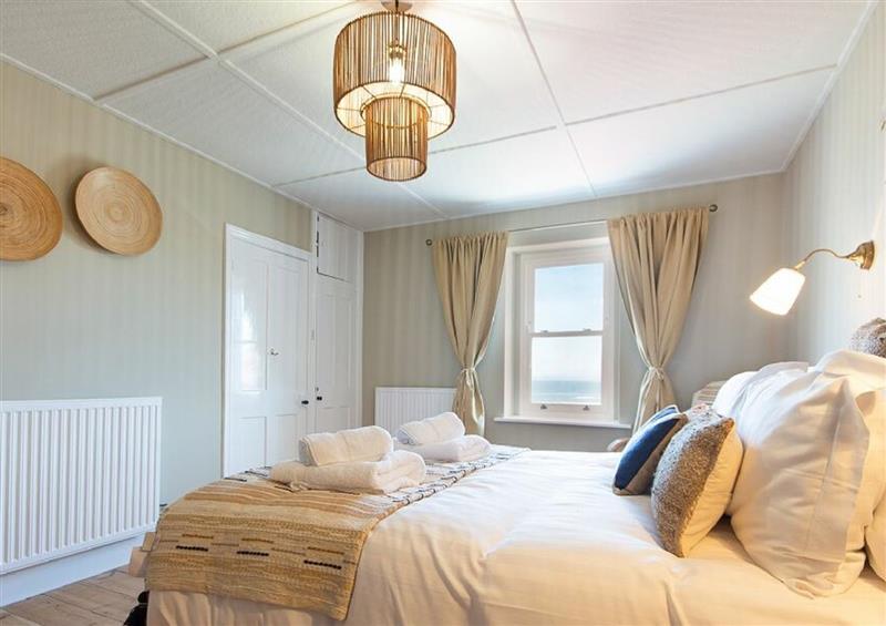 One of the 4 bedrooms at Cargoes, Craster