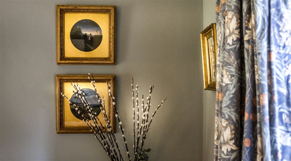 A corner of the sitting area at Cariad Cottage in Llandeilo, Carmarthenshire
