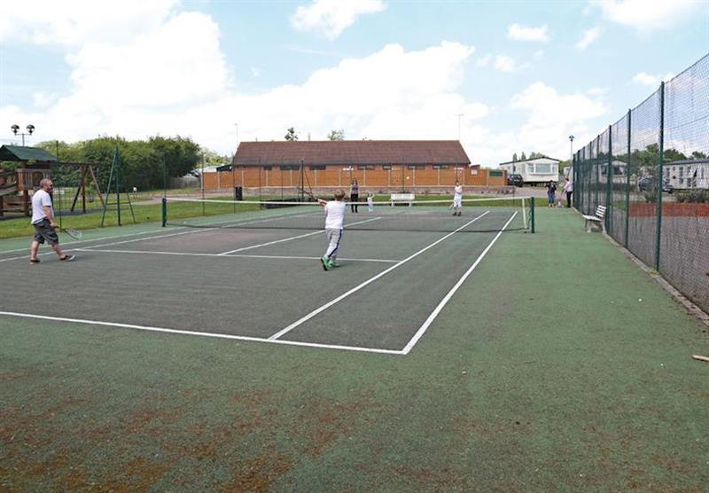 Tennis at Carlton Meres Country Park in Saxmundham, Suffolk