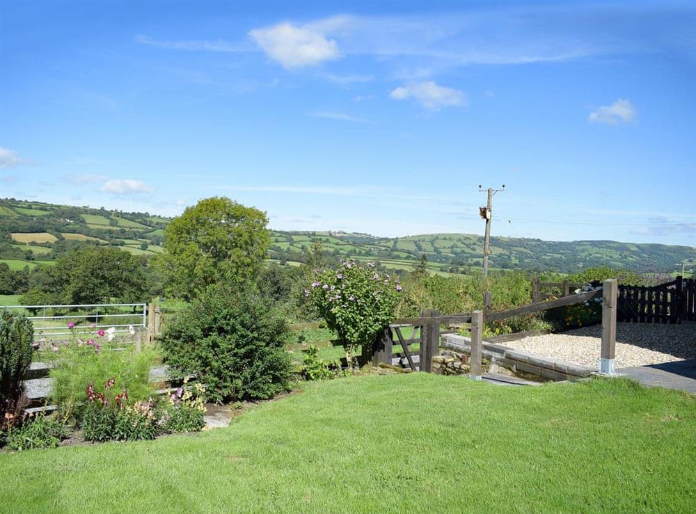 Breathtaking long distance views over the surrounding farmland at Carmarthen Cottages- Barn Cottage in Cwmdu, near Carmarthen, Dyfed