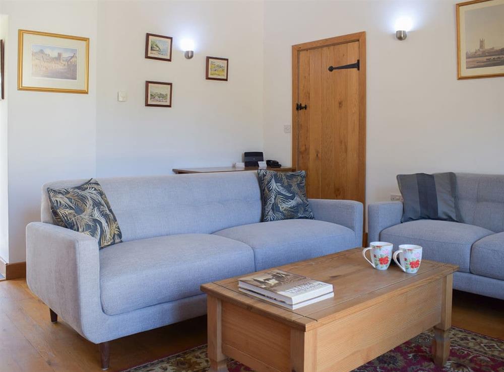 Comfortable and peaceful living room at Carmarthen Cottages- Barn Cottage in Cwmdu, near Carmarthen, Dyfed