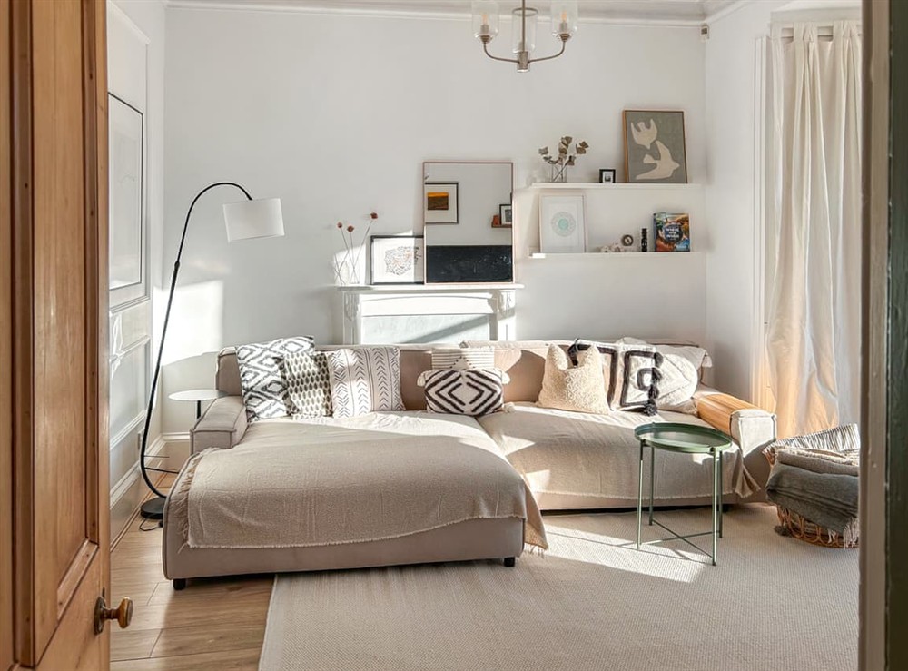 Living area at Carmona Bank in Dunoon, Argyll