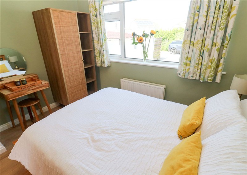One of the bedrooms at Carn Brea, Redruth