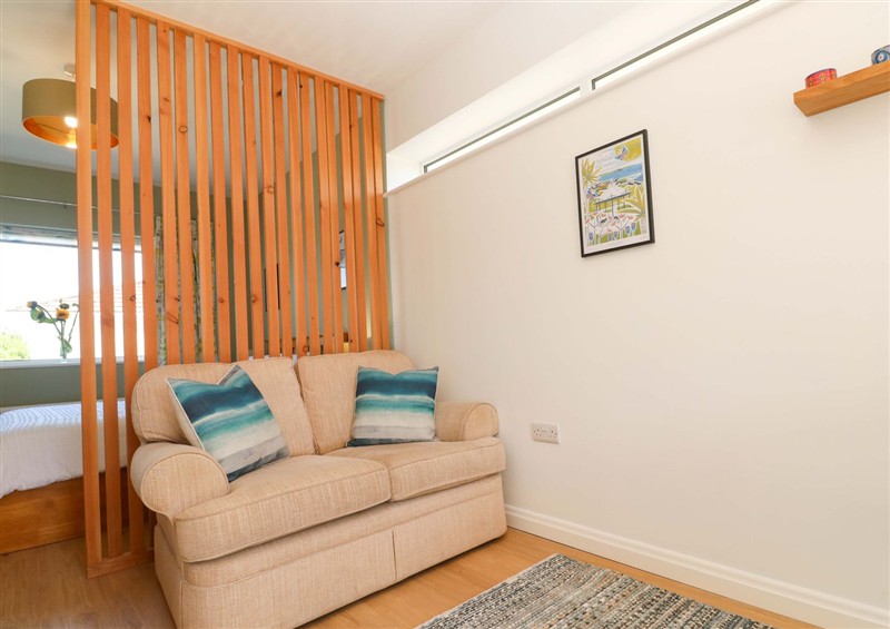 This is the bedroom at Carn Brea, Redruth