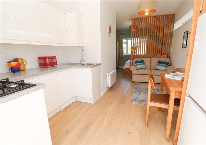 This is the kitchen at Carn Brea, Redruth