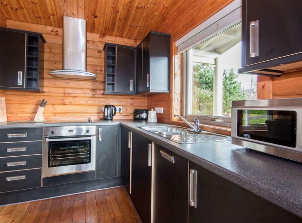 Kitchen at Carn Eilrig in Aviemore, Inverness-Shire