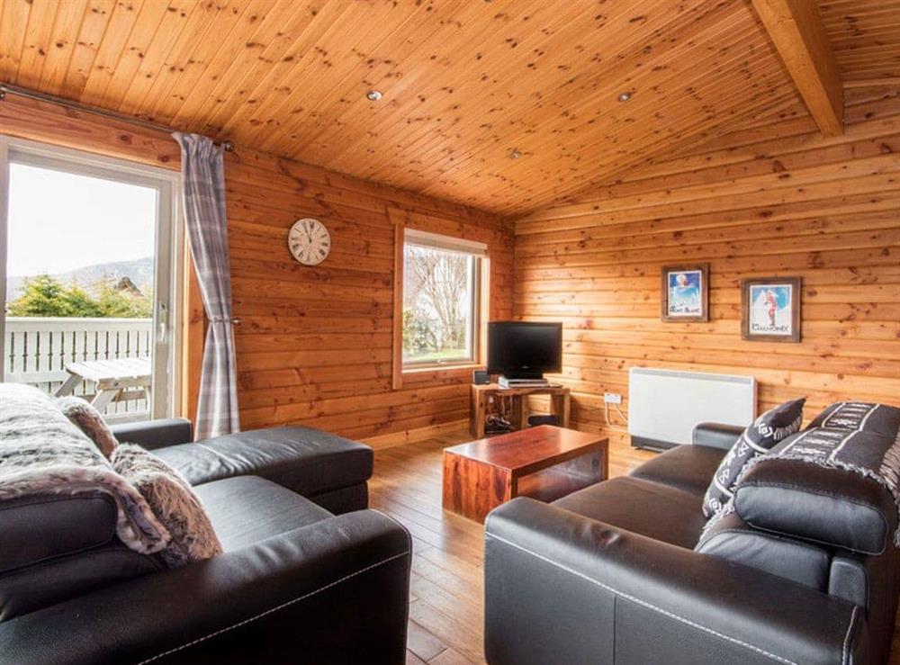 Living area at Carn Eilrig in Aviemore, Inverness-Shire