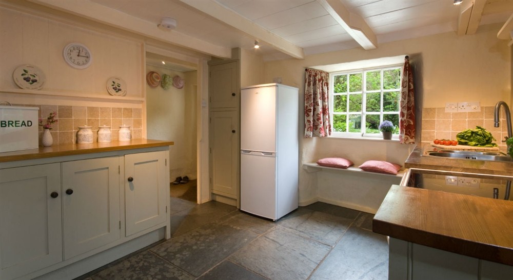 Kitchen at Carne Cottage in Helston, Cornwall