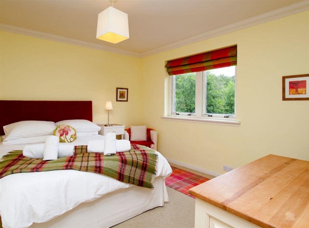 Tastefully furnished double bedroom at Carness West in West Carness, By Fort William., Inverness-Shire