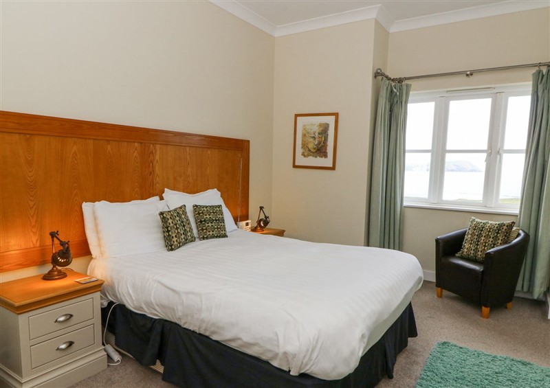 One of the bedrooms at Carningli Suite, near Newport