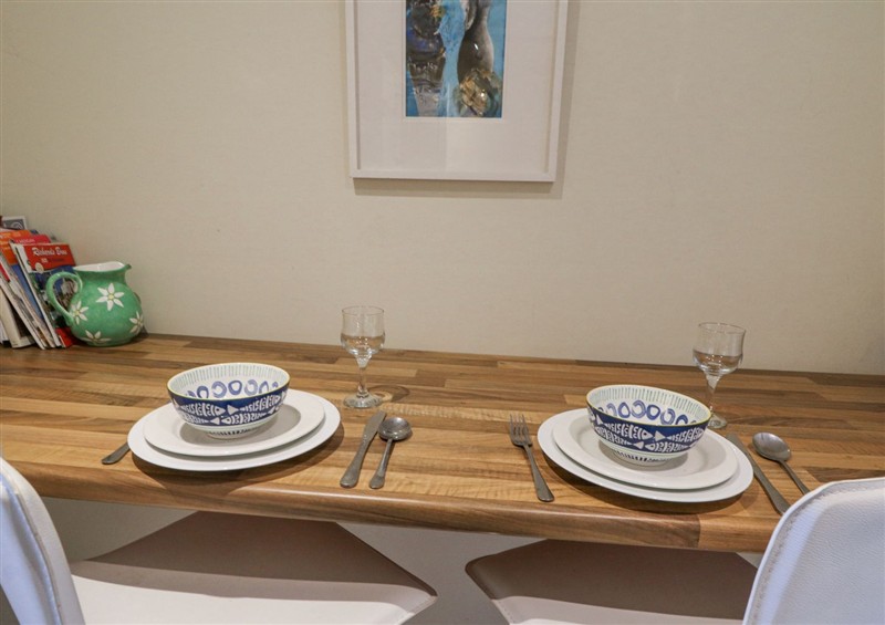 The dining area at Carningli Suite, near Newport