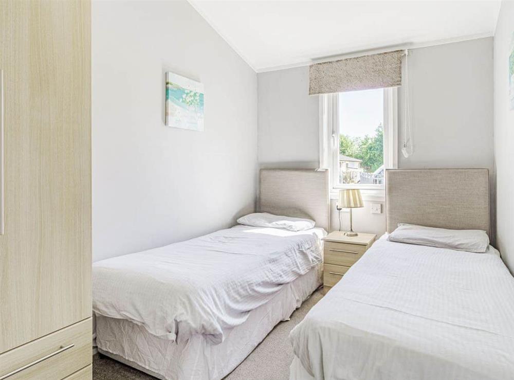 Twin bedroom at Carnoustie Lodge in Tydd St Giles, Wisbech, Cambridgeshire