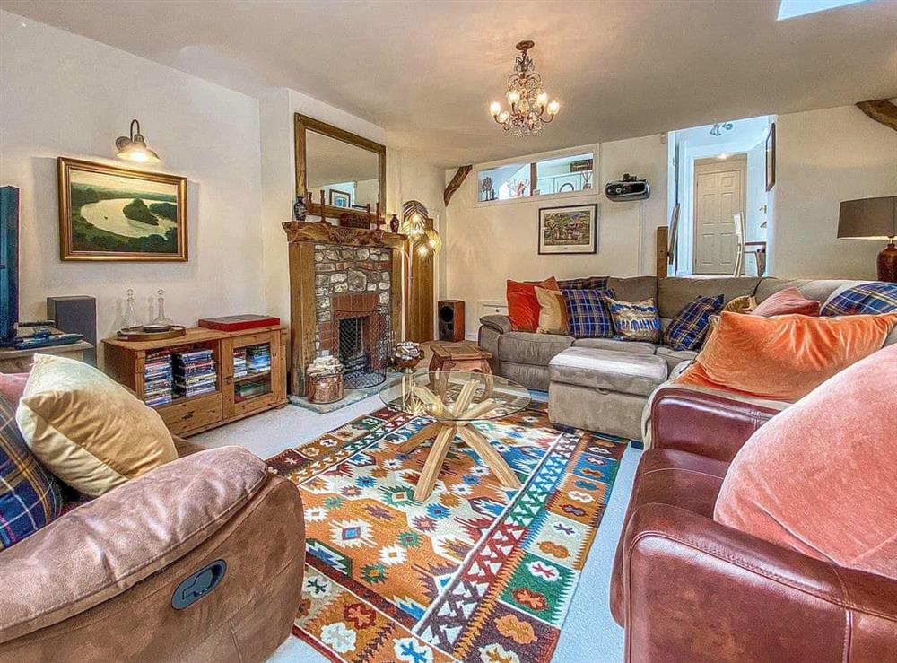 Living room at Caroline Cottage in Warminster, Wiltshire