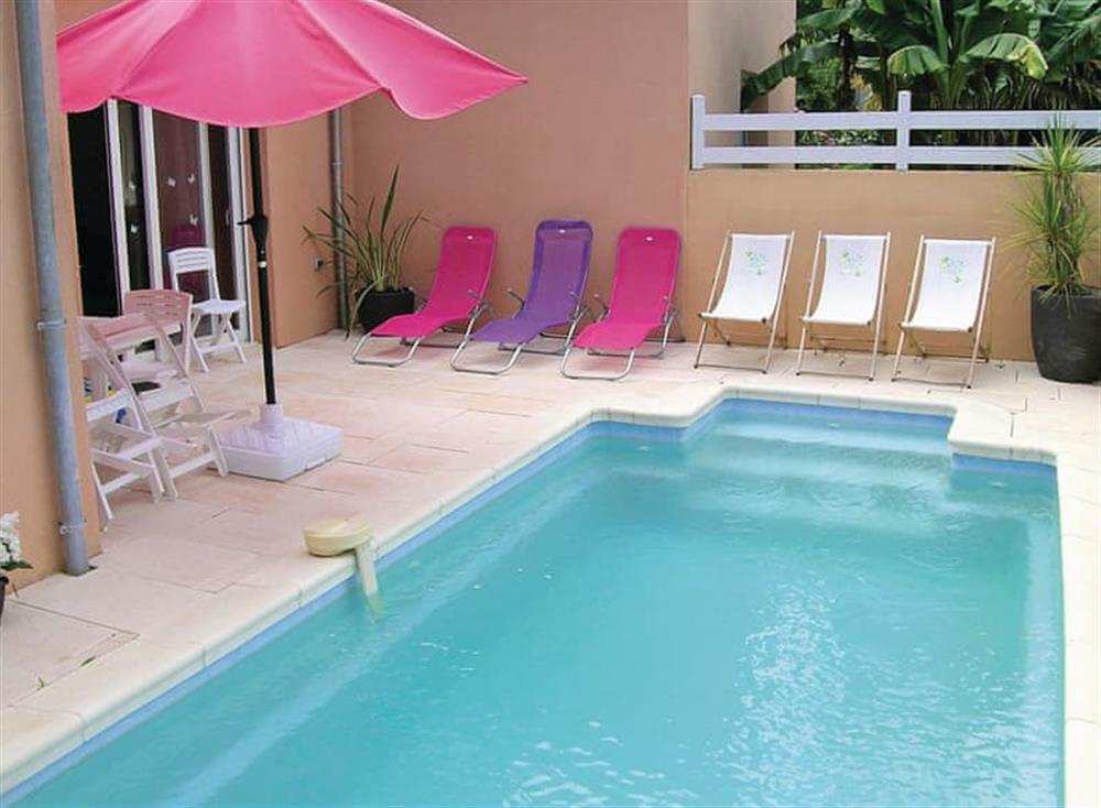Swimming pool at Caroll in La Forêt Fouesnant, Finistère, France