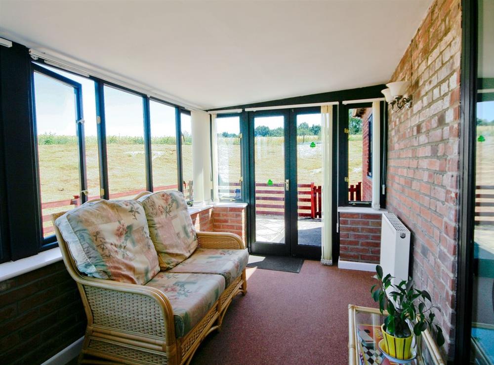 Dining/sun room at Carols Cottage in Halesworth, Suffolk