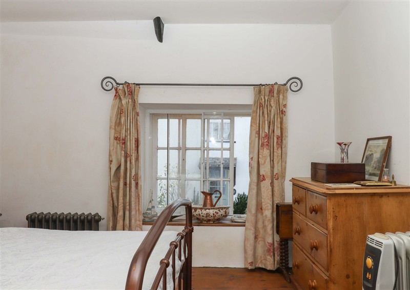 One of the bedrooms at Carpenters Cottage, Hatherleigh
