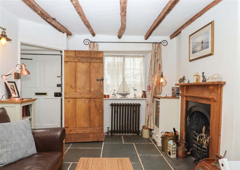 Relax in the living area at Carpenters Cottage, Hatherleigh