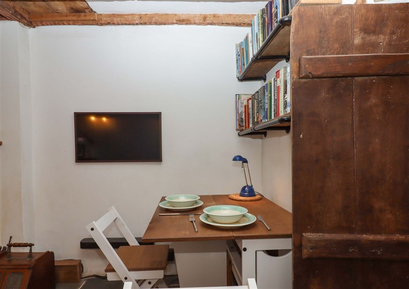 The living room at Carpenters Cottage, Hatherleigh