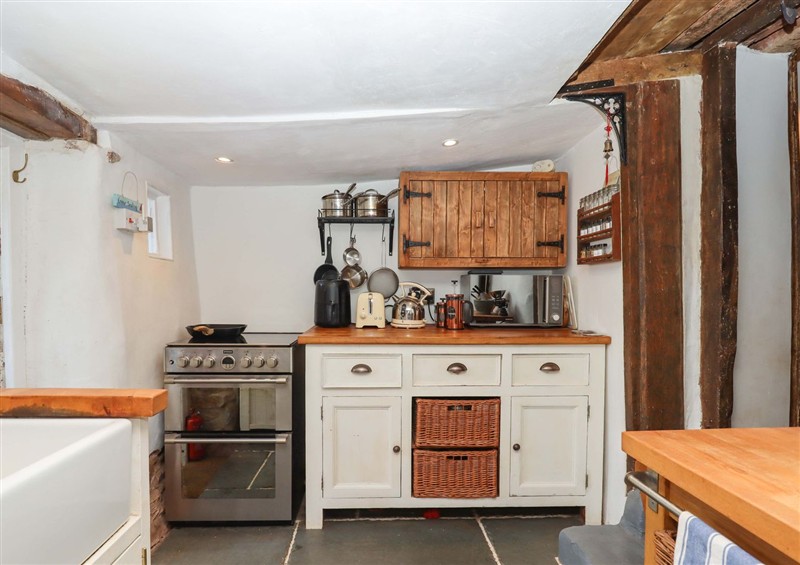 This is the kitchen at Carpenters Cottage, Hatherleigh