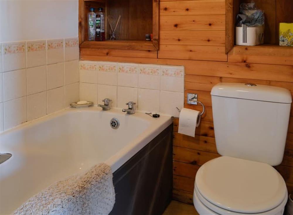 Bathroom at Carpenters Cottage in Libanus, near Brecon, Powys