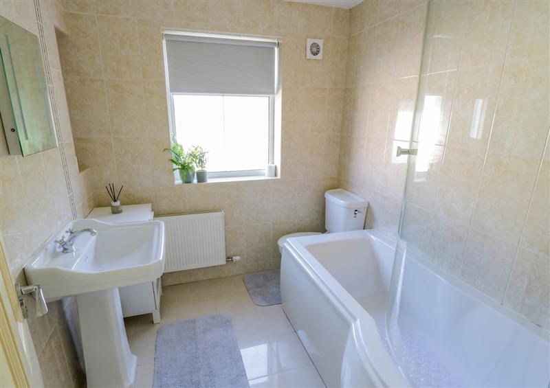This is the bathroom at Carpenters Cottage, Sharevagh near Grange
