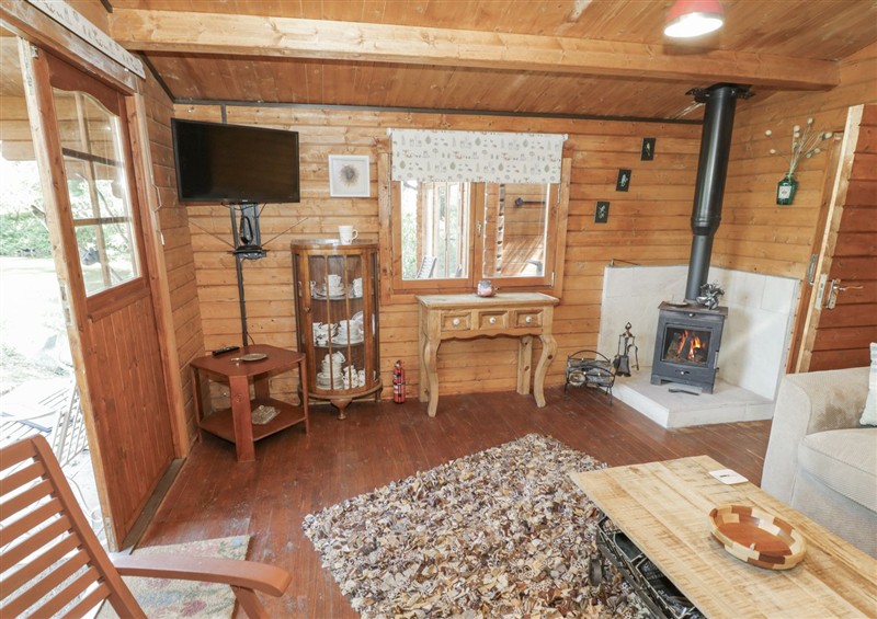 Outside Carps Well Lodge at Carps Well Lodge, Hatton near Shrewley
