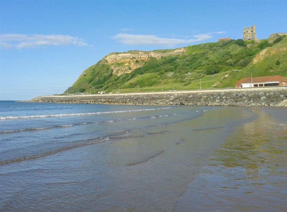 Nearby beach at Carr House in Cayton, Scarborough, N.Yorks., North Yorkshire
