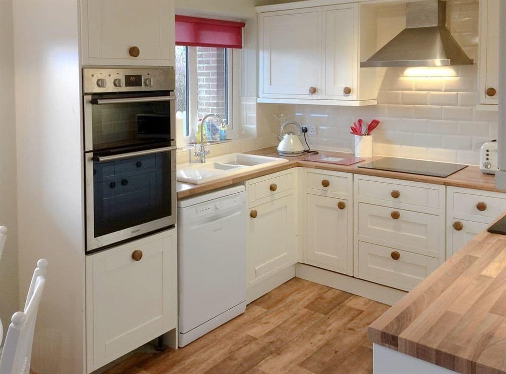 Well equipped kitchen at Carr House in Cayton, Scarborough, N.Yorks., North Yorkshire