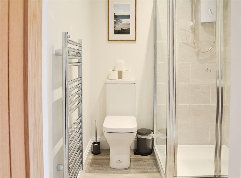 Convenient en-suite shower room at Carr Lodge in York, North Yorkshire