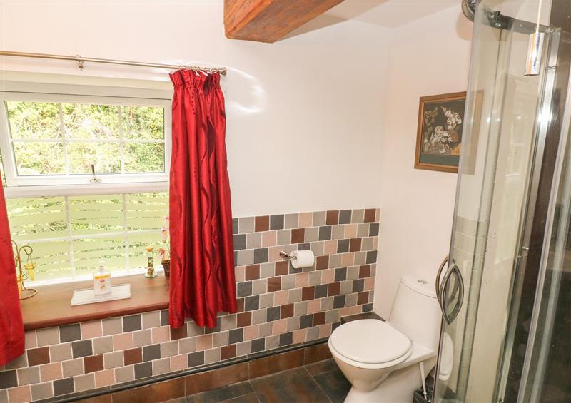 This is the bathroom at Carreg Felin, Llanstadwell near Neyland