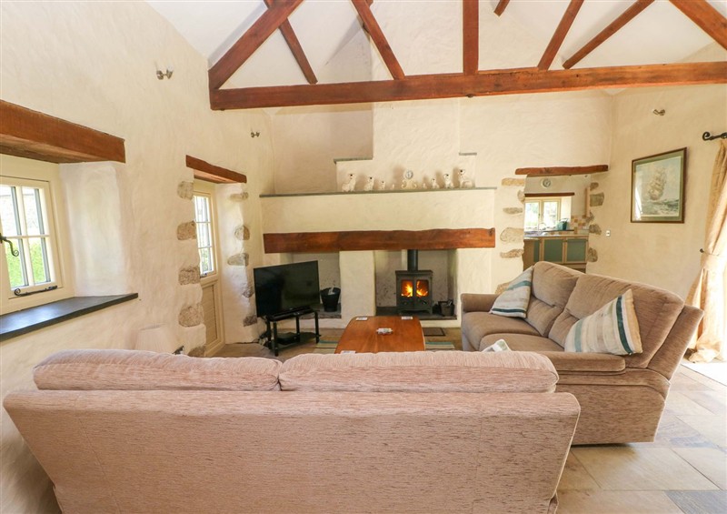 Enjoy the living room at Carreg Las, near Wolfscastle