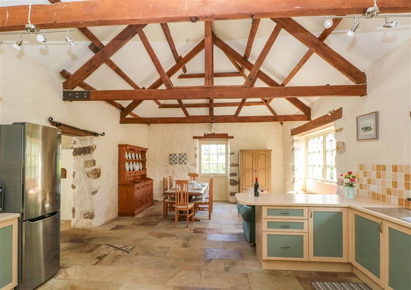 Kitchen at Carreg Las, near Wolfscastle
