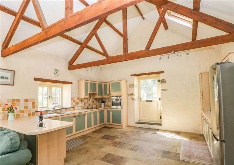 The kitchen at Carreg Las, near Wolfscastle
