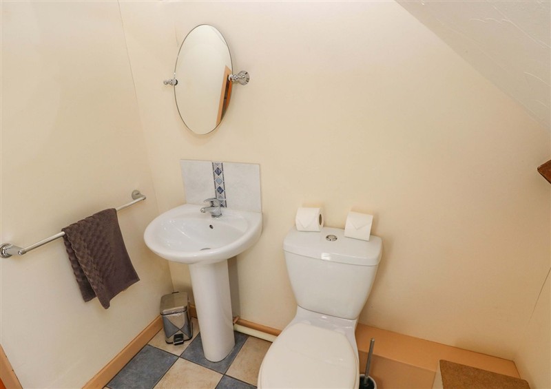 This is the bathroom (photo 2) at Carreg Las, near Wolfscastle