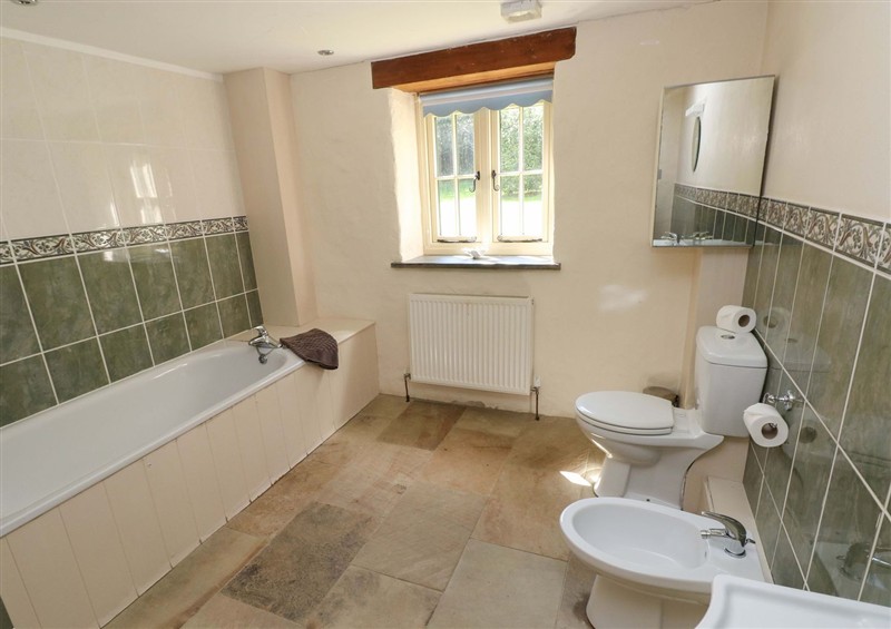 This is the bathroom (photo 3) at Carreg Las, near Wolfscastle