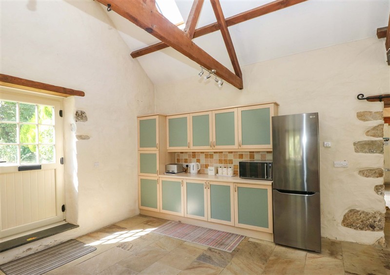This is the kitchen at Carreg Las, near Wolfscastle