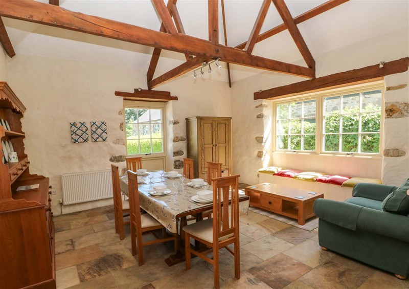 This is the living room at Carreg Las, near Wolfscastle