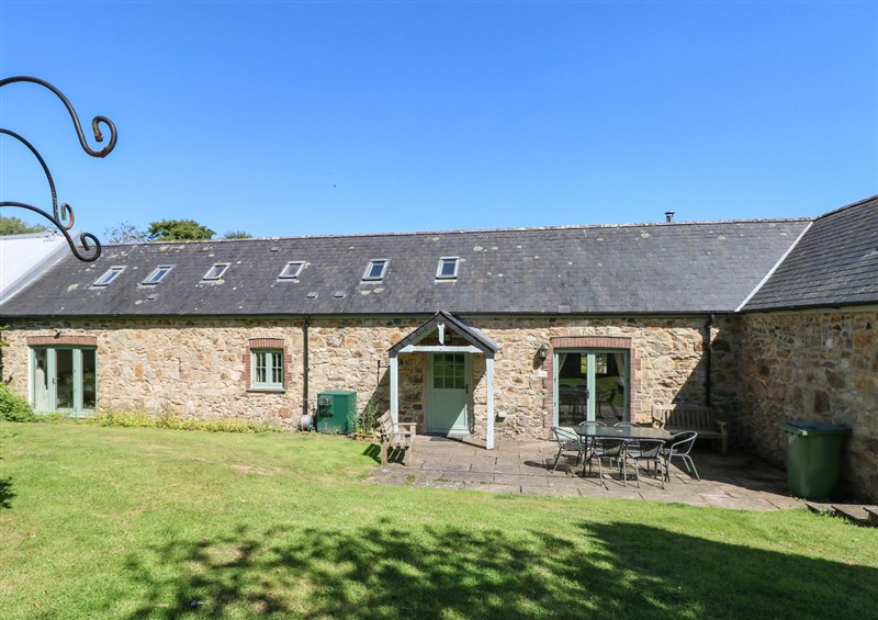 This is the setting of Carreg Las at Carreg Las, near Wolfscastle