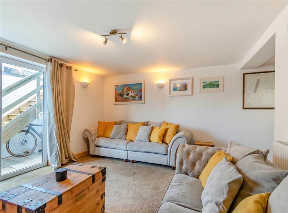 Living area at Carreg Rhoson in St Davids, Dyfed
