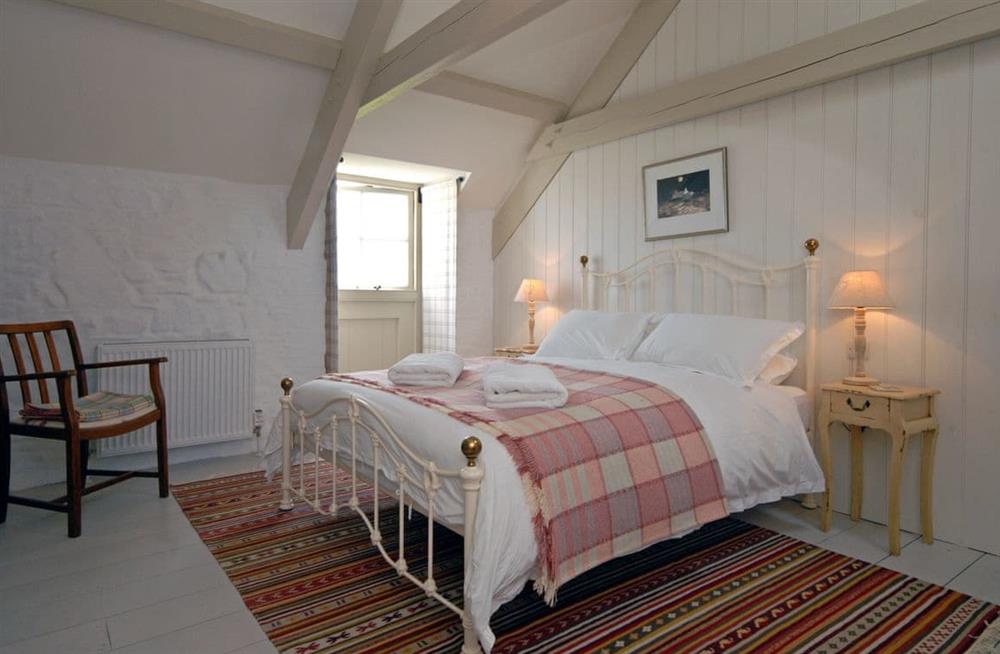 Bedroom at Carreg Wen in Solva, Pembrokeshire, Dyfed
